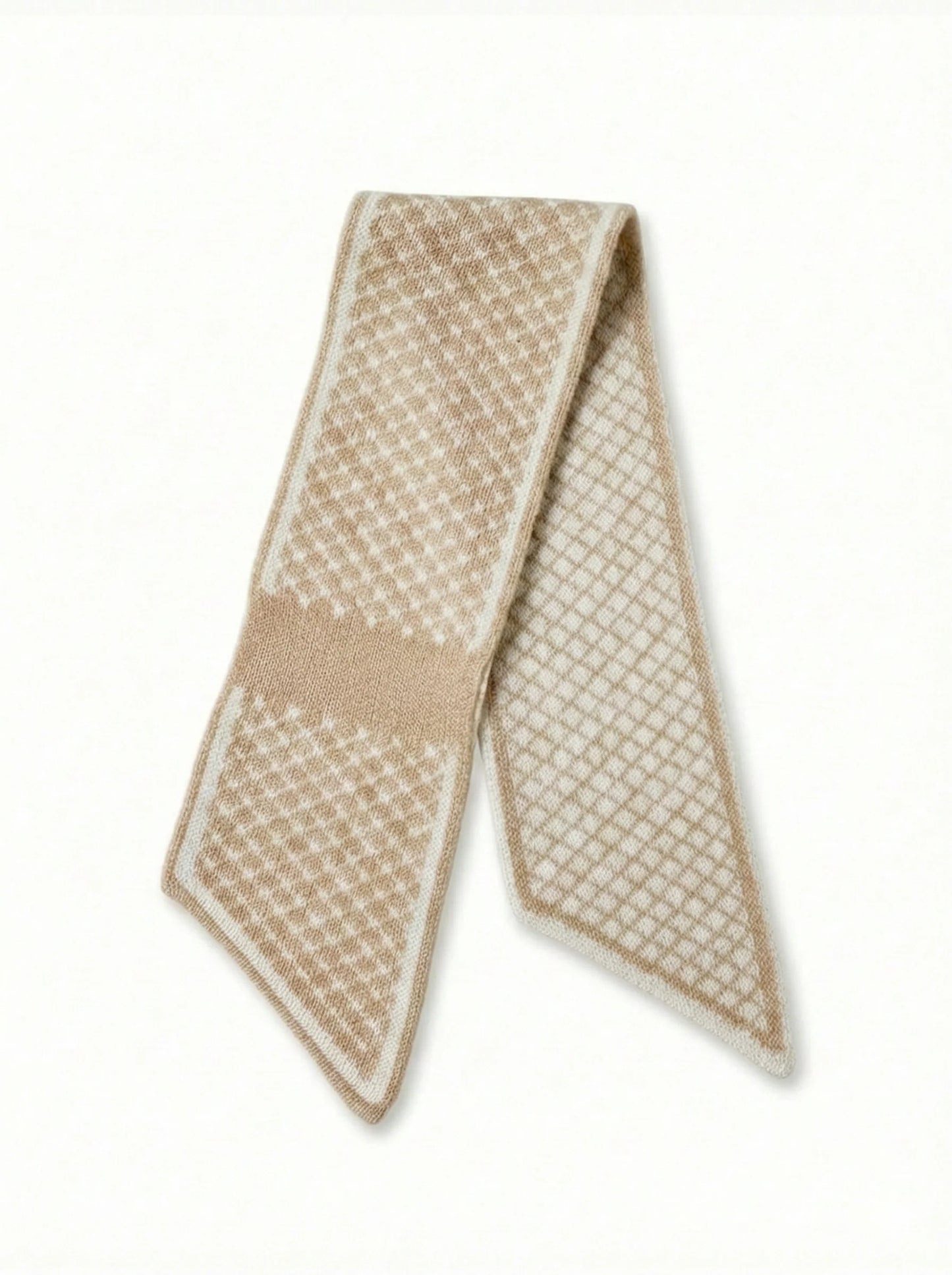 Louis Cashmere Twilly Diamond Jaquard