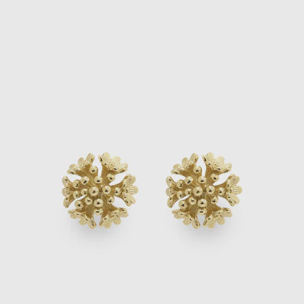 Gold Bloom Studs Gold
