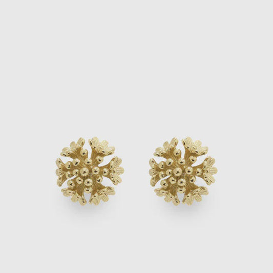 Gold Bloom Studs Gold