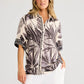 Playa Shirt - Sunset Palm