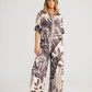 Playa Shirt - Sunset Palm