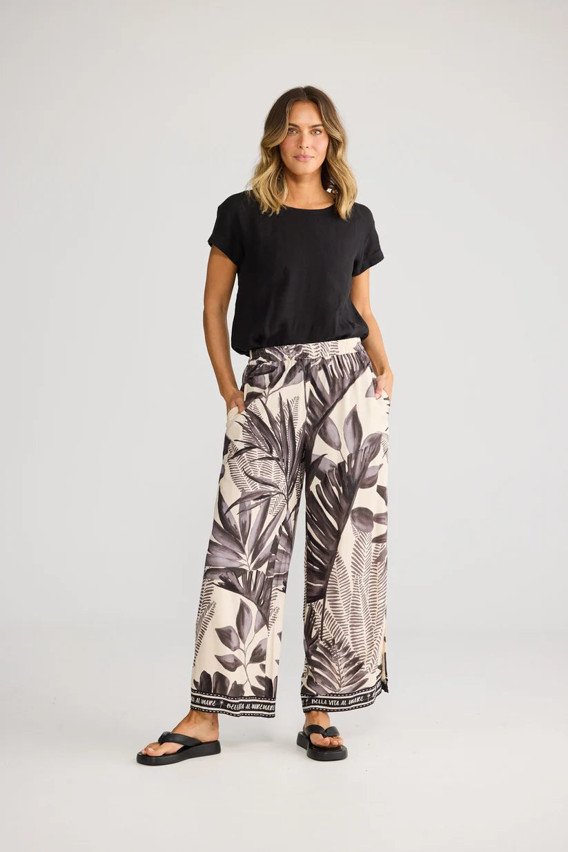 Fly Away Pant - Sunset Palm
