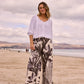 Fly Away Pant - Sunset Palm