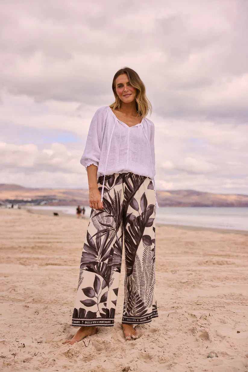 Fly Away Pant - Sunset Palm