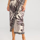 Ocean Sarong Skirt - Sunset Palm