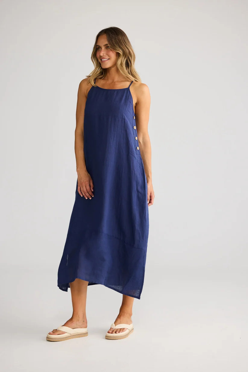 Cliffside Maxi Dress - Navy