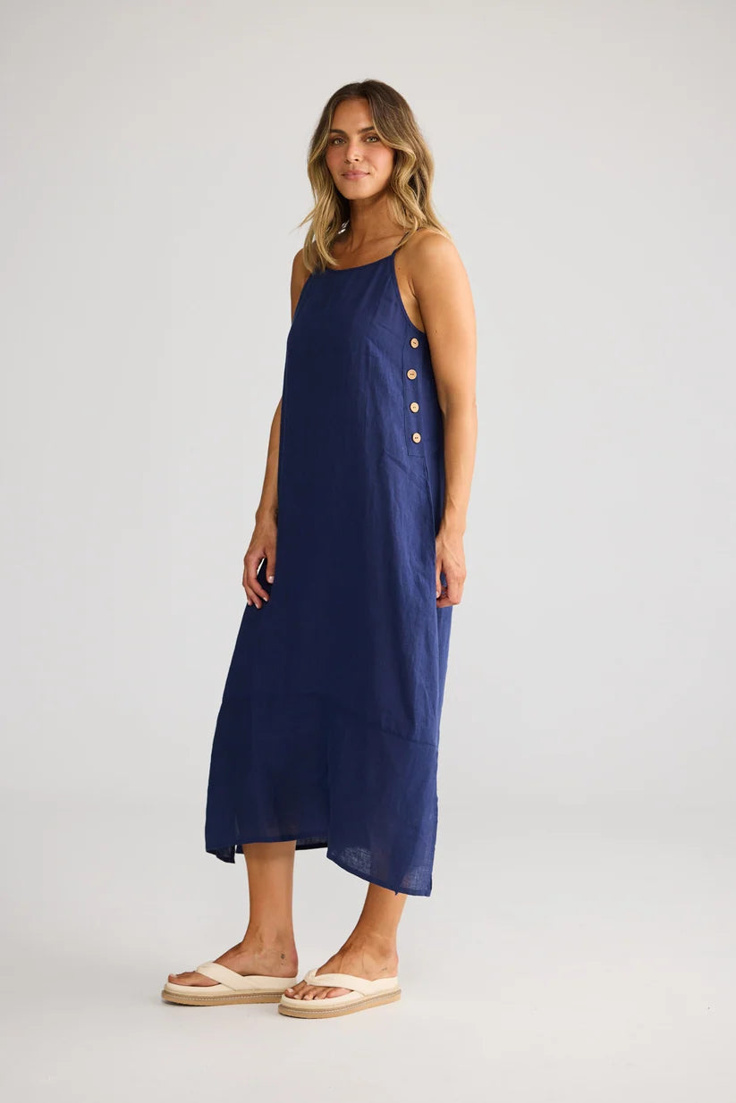 Cliffside Maxi Dress - Navy
