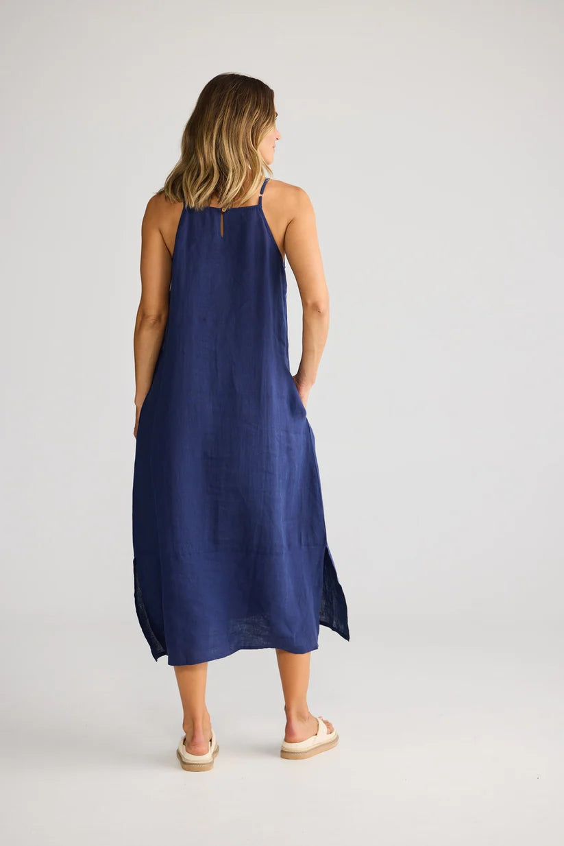 Cliffside Maxi Dress - Navy