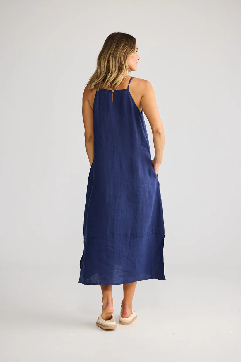 Cliffside Maxi Dress - Navy
