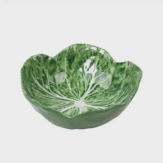 Melamine Cabbage Bowl Small 18cm - Green