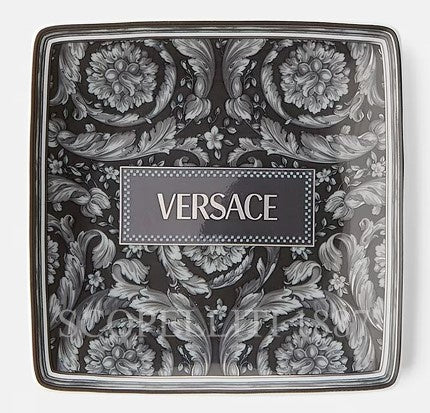 Versace Barocco Square Dish Haze