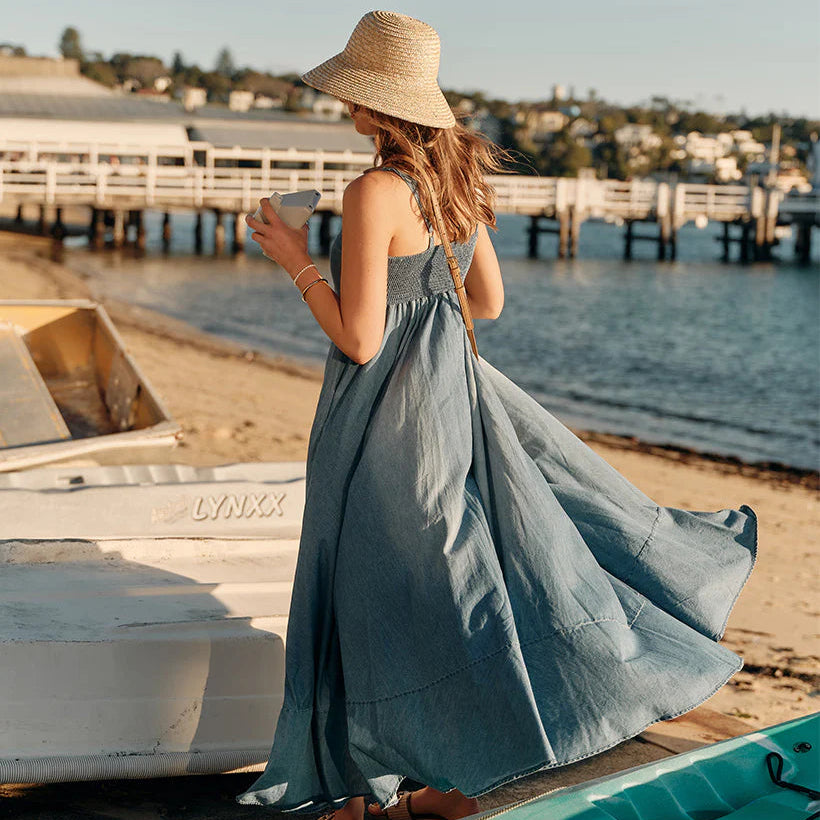 Hetty Denim Sundress