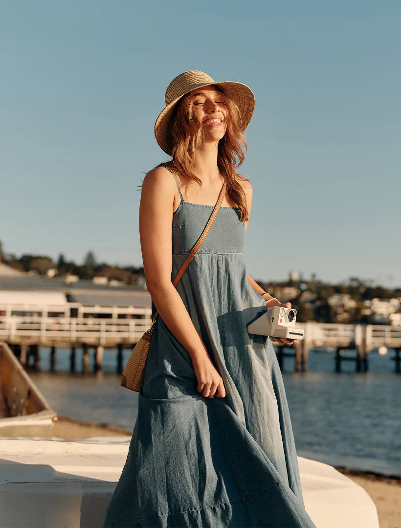 Hetty Denim Sundress