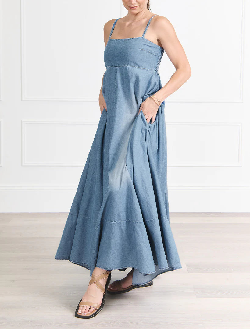 Hetty Denim Sundress