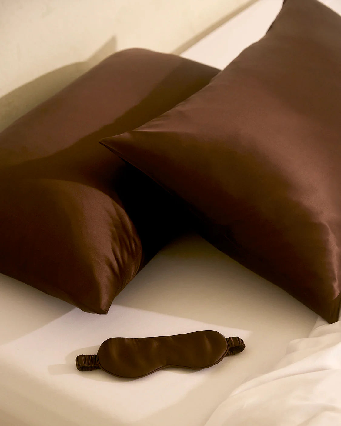 Silk Eye Mask - Cocoa