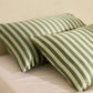 Silk Pillowcase - Wasabi Stripes