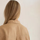 The Boyfriend Linen Shirt - Tan