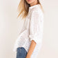 THE BRODERIE SHIRT WHITE
