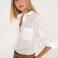THE BRODERIE SHIRT WHITE