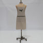 French Linen Apron Natural & Olive