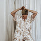 Lottie Printed Linen Pants - Leopard