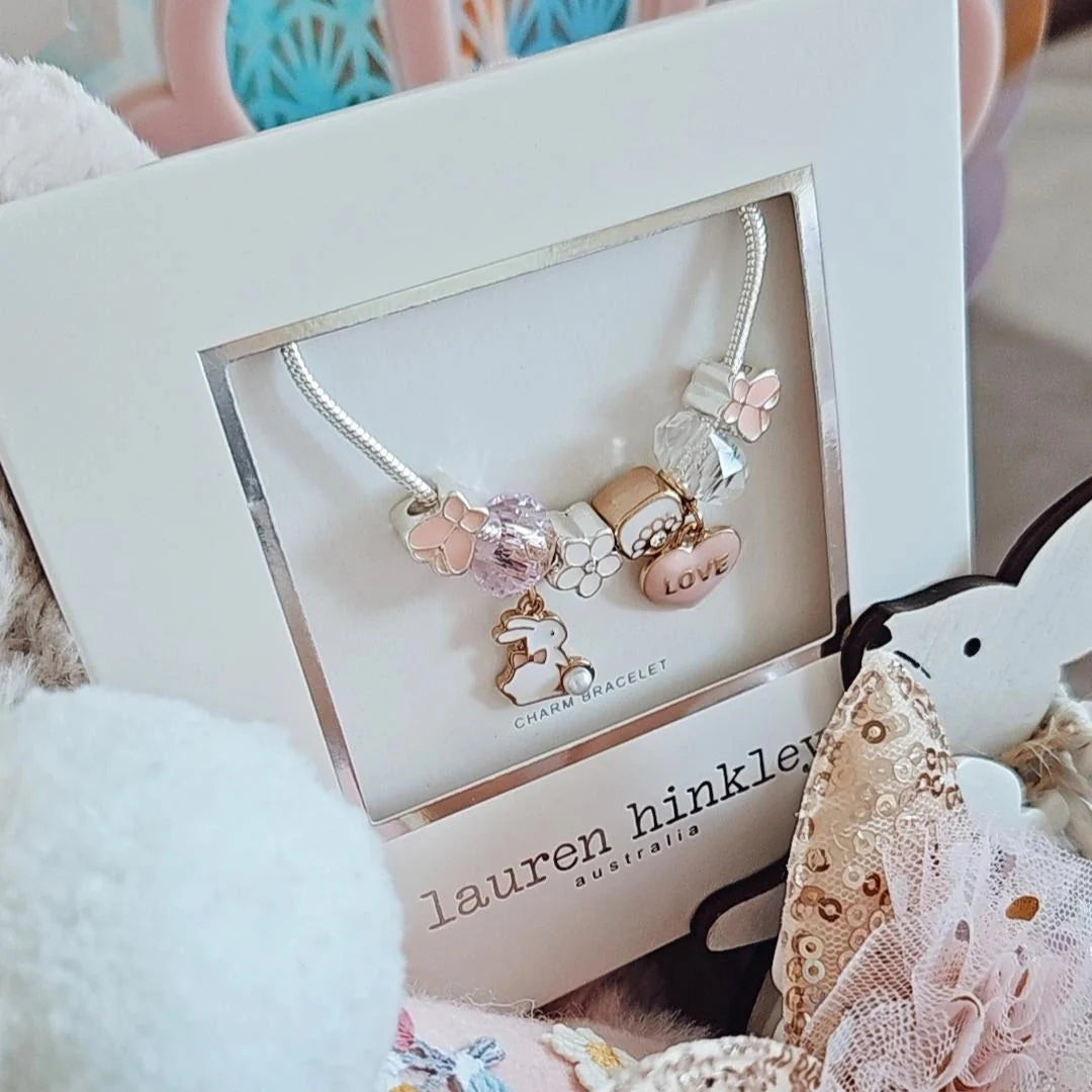 Easter Bunny Charm Bracelet
