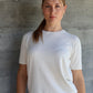 Beryl Cotton Cashmere Top - White