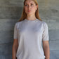 Beryl Cotton Cashmere Top - Pumice