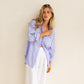 The Boyfriend Linen Shirt - Soft Mauve