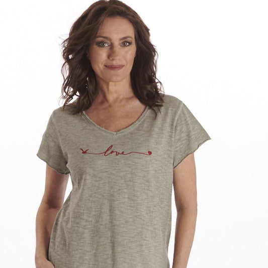 Amor Tee - Khaki