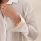 Izzy Long Shirt - White