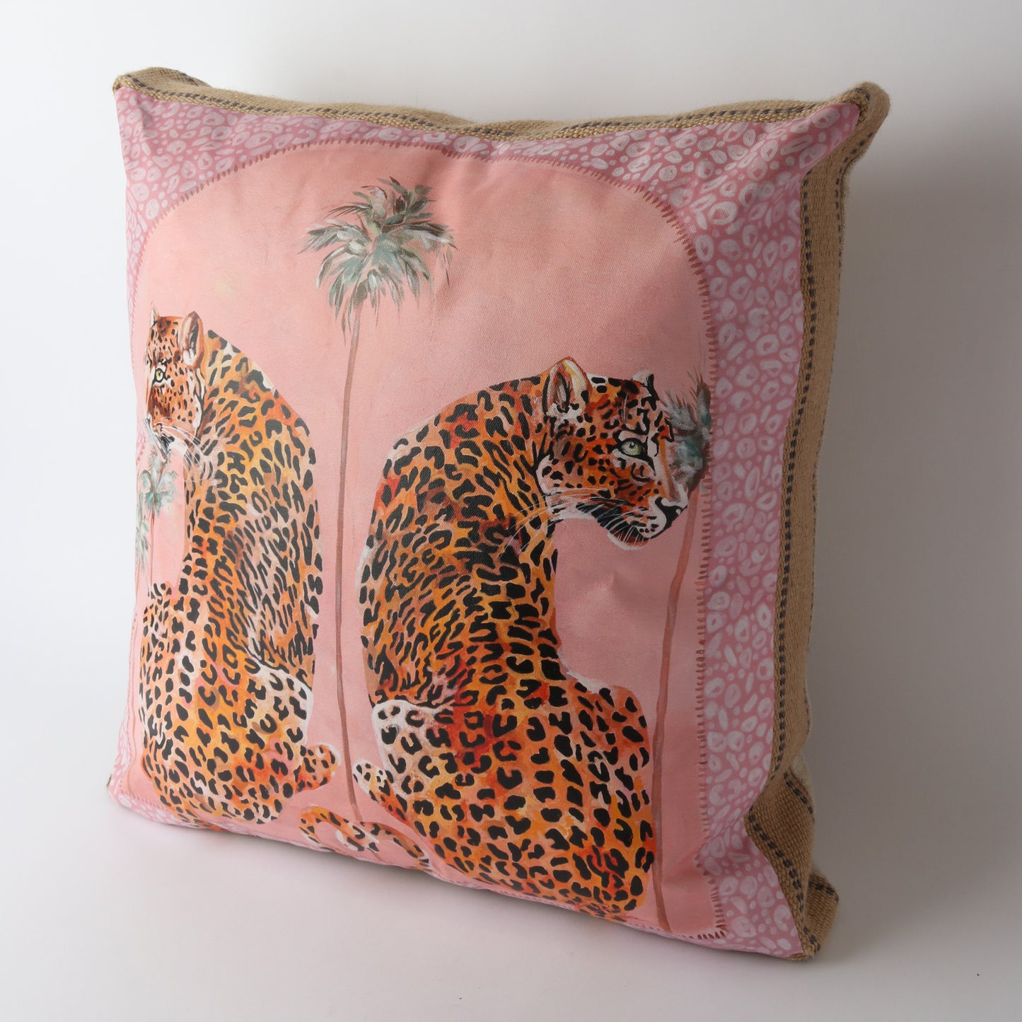 Art Cushion Leopard