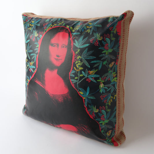 Art Cushion Mona Lisa
