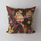 Art Cushion Velvet Musical Geisha