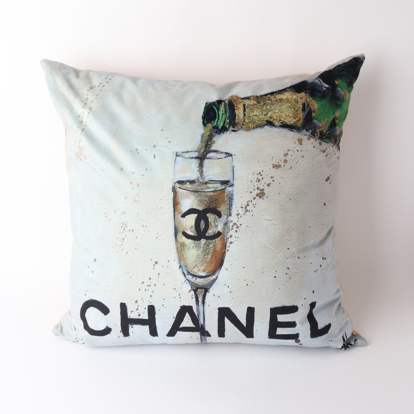 Art Cushion Velvet Chanel