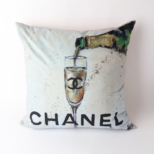 Art Cushion Velvet Chanel