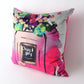 Art Cushion Velvet Vo 5 Floral