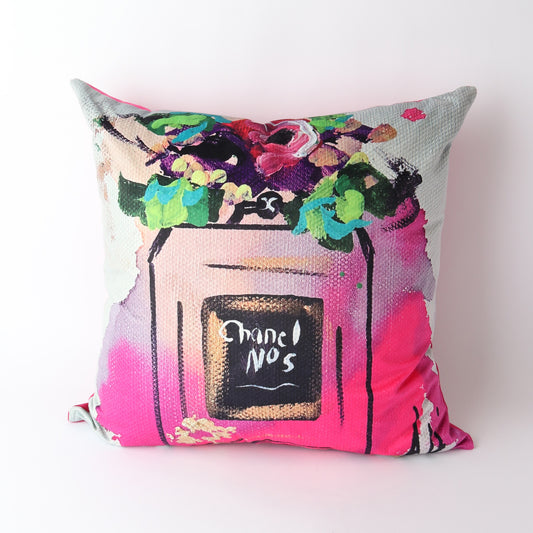 Art Cushion Velvet Vo 5 Floral
