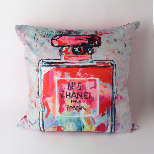 Art Cushion Velvet Vo 5 Paris