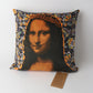 Art Cushion Velvet Mona Lisa