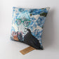 Art Cushion Velvet Zebra