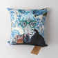 Art Cushion Velvet Zebra