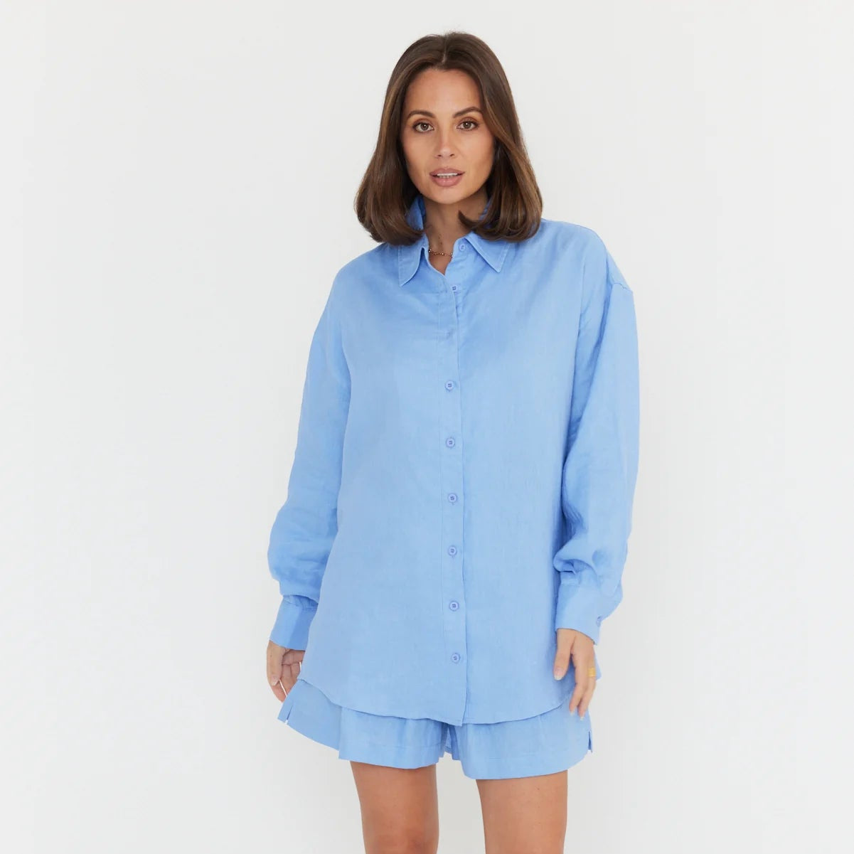 Pluto Shirt - Cornflower Blue