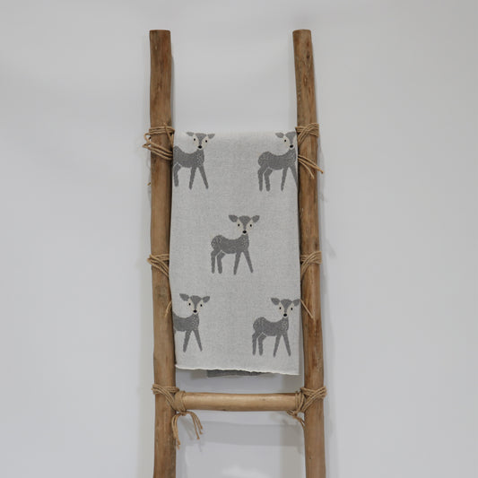 COTTON BAMBI THROW