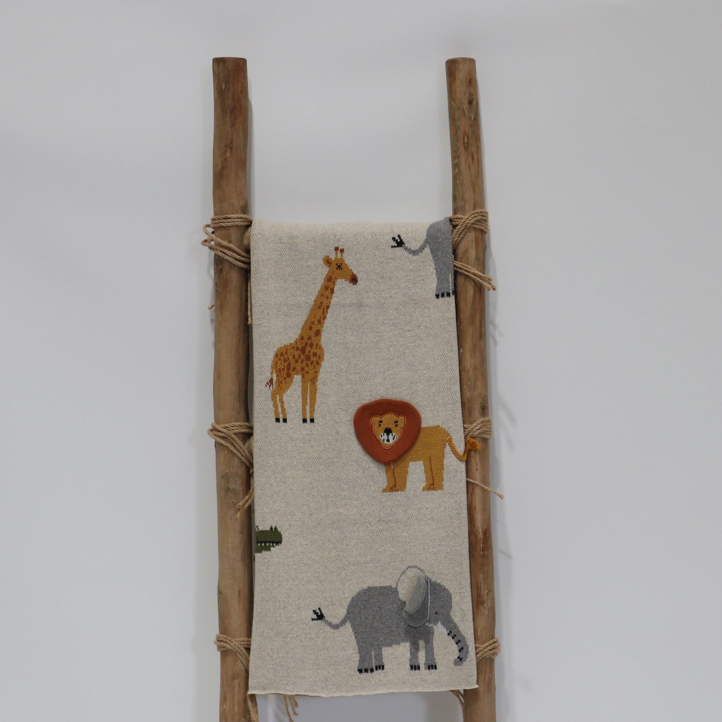 COTTON JUNGLE 3D THROW