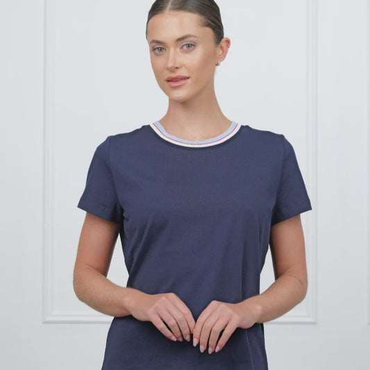Knit Collar Tee