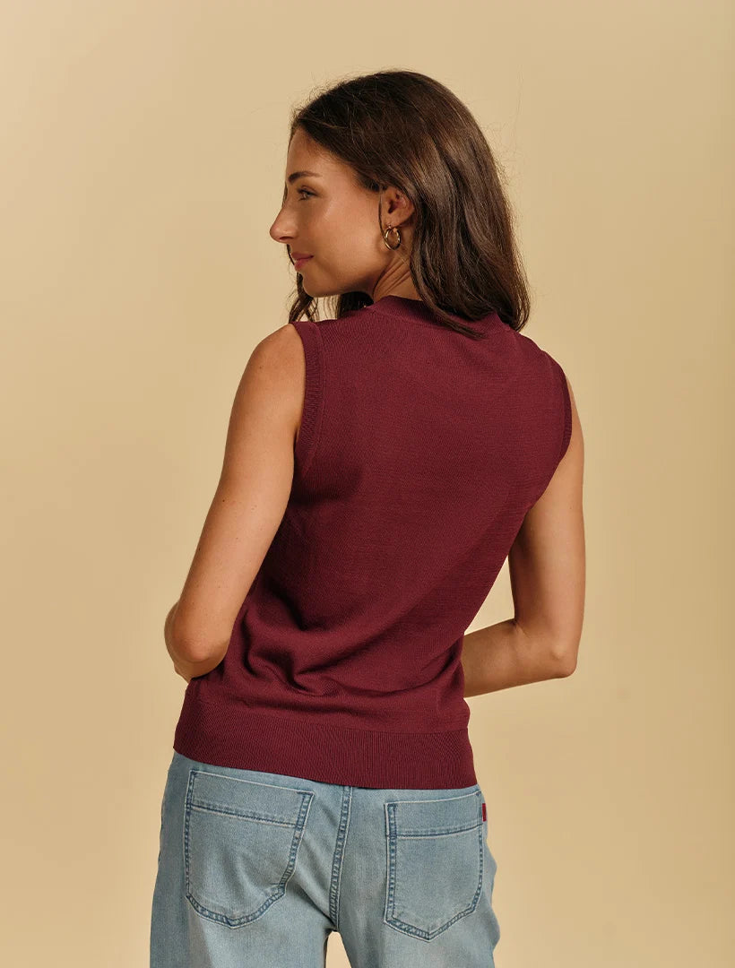 LAYLA KNIT TANK - PINOT