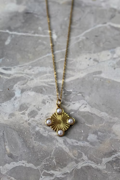 Lola Deco Coin Pendant