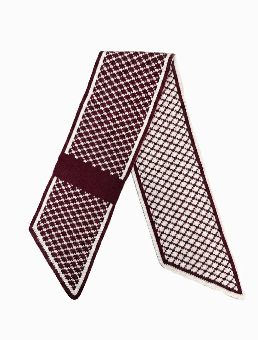 Louis Cashmere Twilly Diamond Jaquard