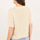 Loveable Tape Yarn Knit Tee